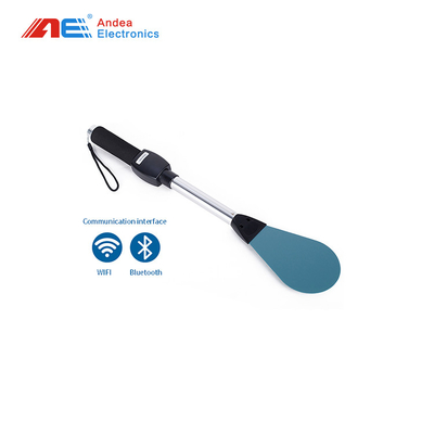 860~960Mhz UHF RFID रीडर वायरलेस ब्लू टूथ हैंडहेल्ड स्कैनर स्क्रीन के साथ