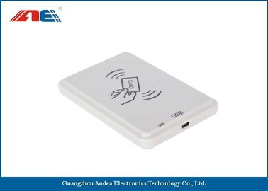 छोटे पोर्टेबल RFID USB रीडर ISO 15693 ISO 14443A / B ISO 18000 - 3M3 NFC रीडर